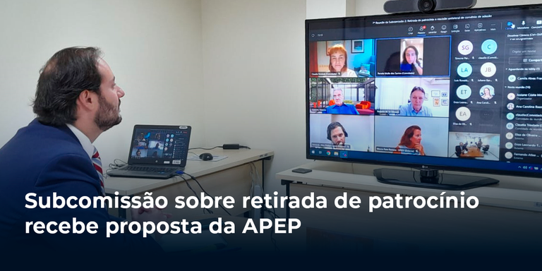 Subcomissão sobre retirada de patrocínio recebe proposta da APEP