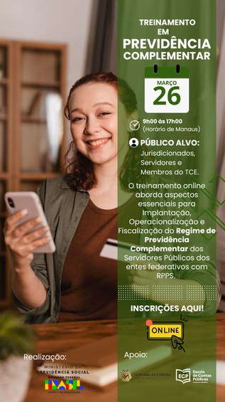 Curso online Previdência Complementar: Aspectos Essenciais para Implantação, Operacionalização e Fiscalização