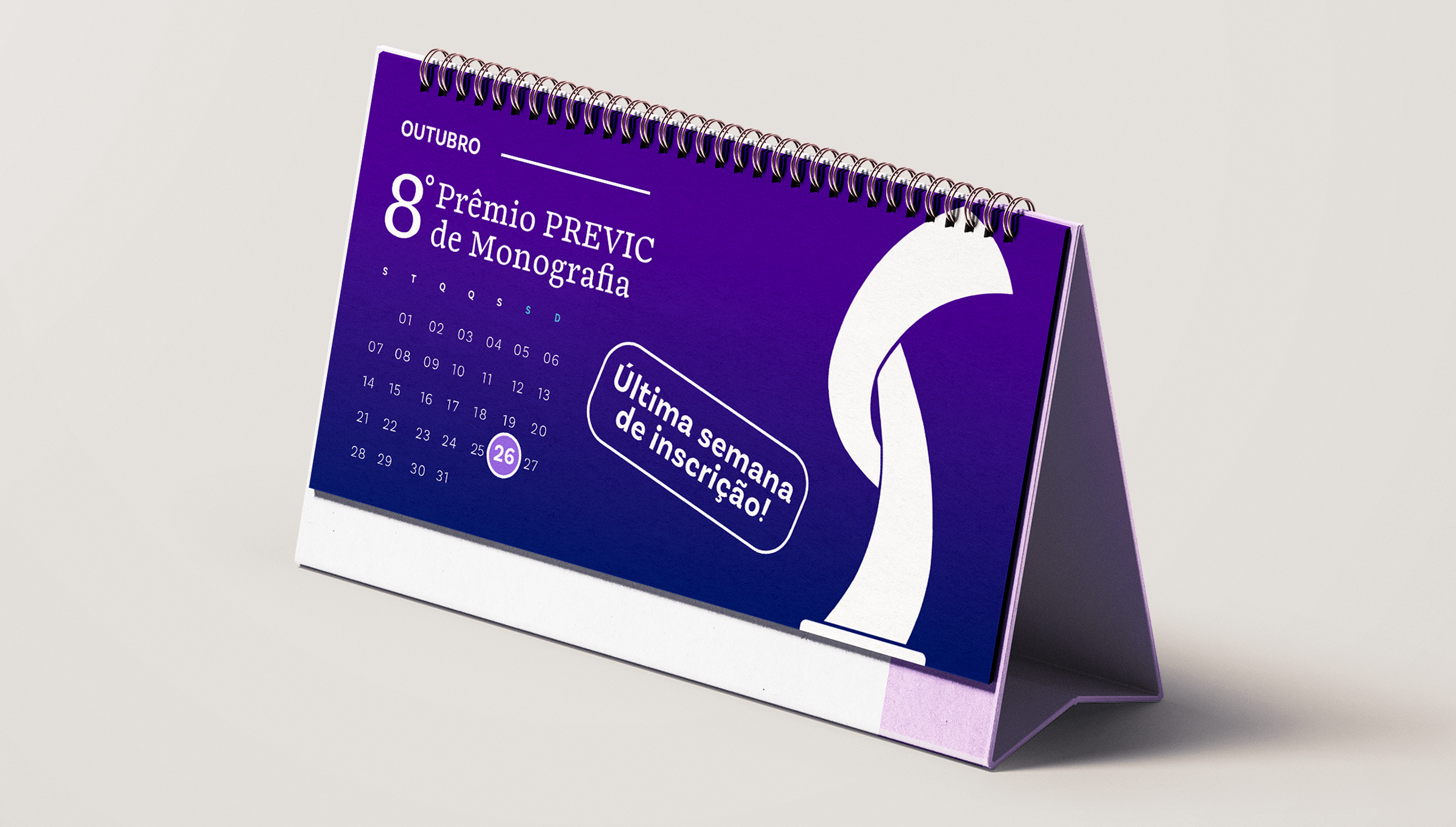 Com R$ 60 mil em prêmios, interessados podem se inscrever até 26/10 no maior concurso sobre o setor previdenciário fechado nacional