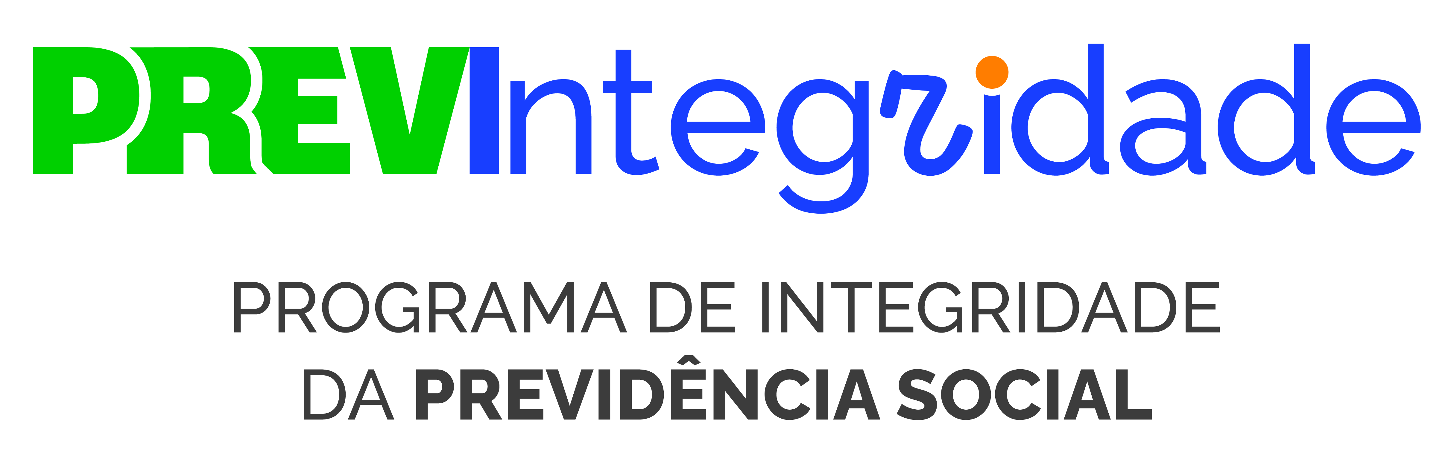 Logo - PRÓ-INTEGRIDADE - Programa de Integridade do Ministério da Previdência Social