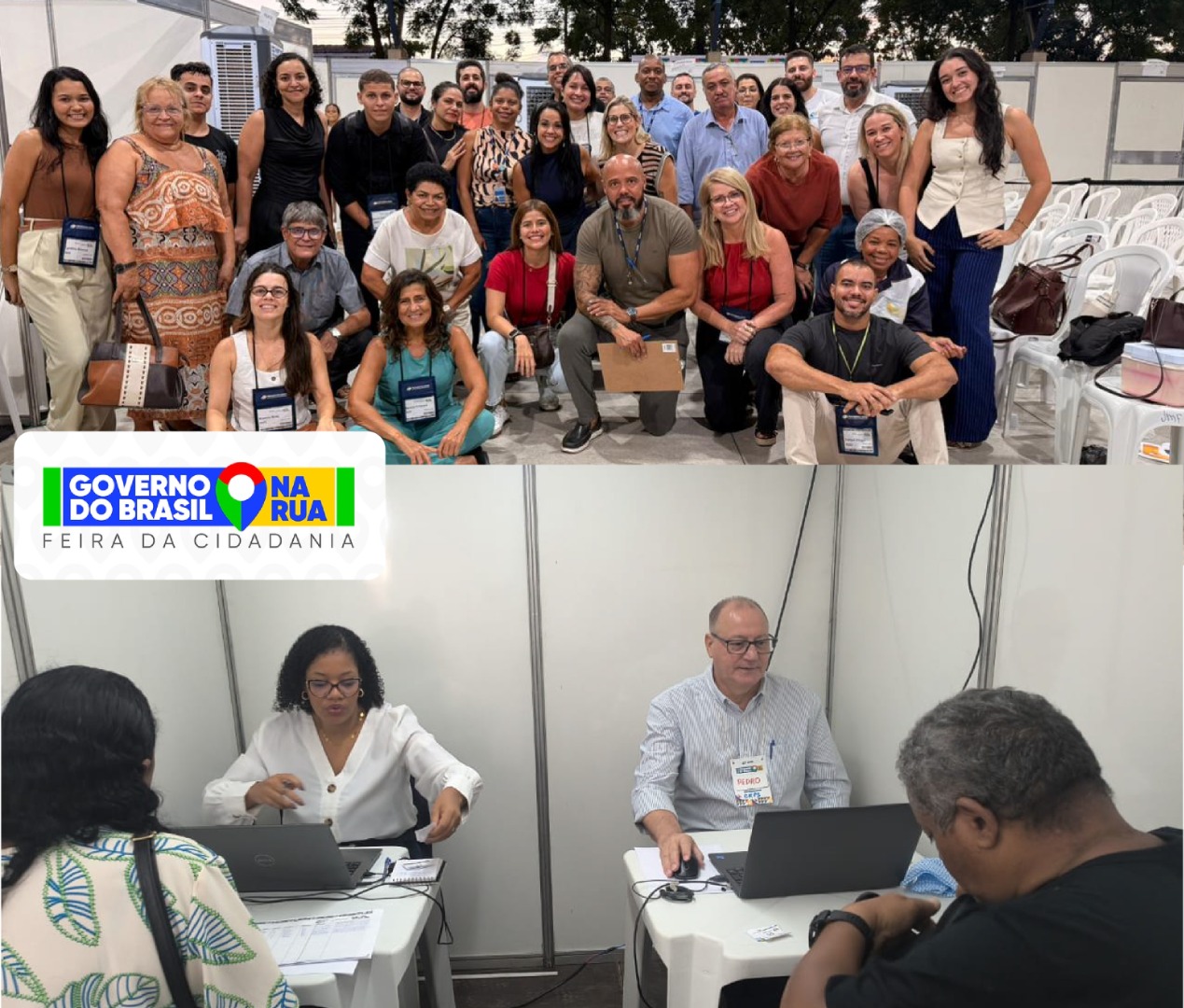 CRPS participa do Governo na Rua com ações em Maceió e Belo Horizonte
