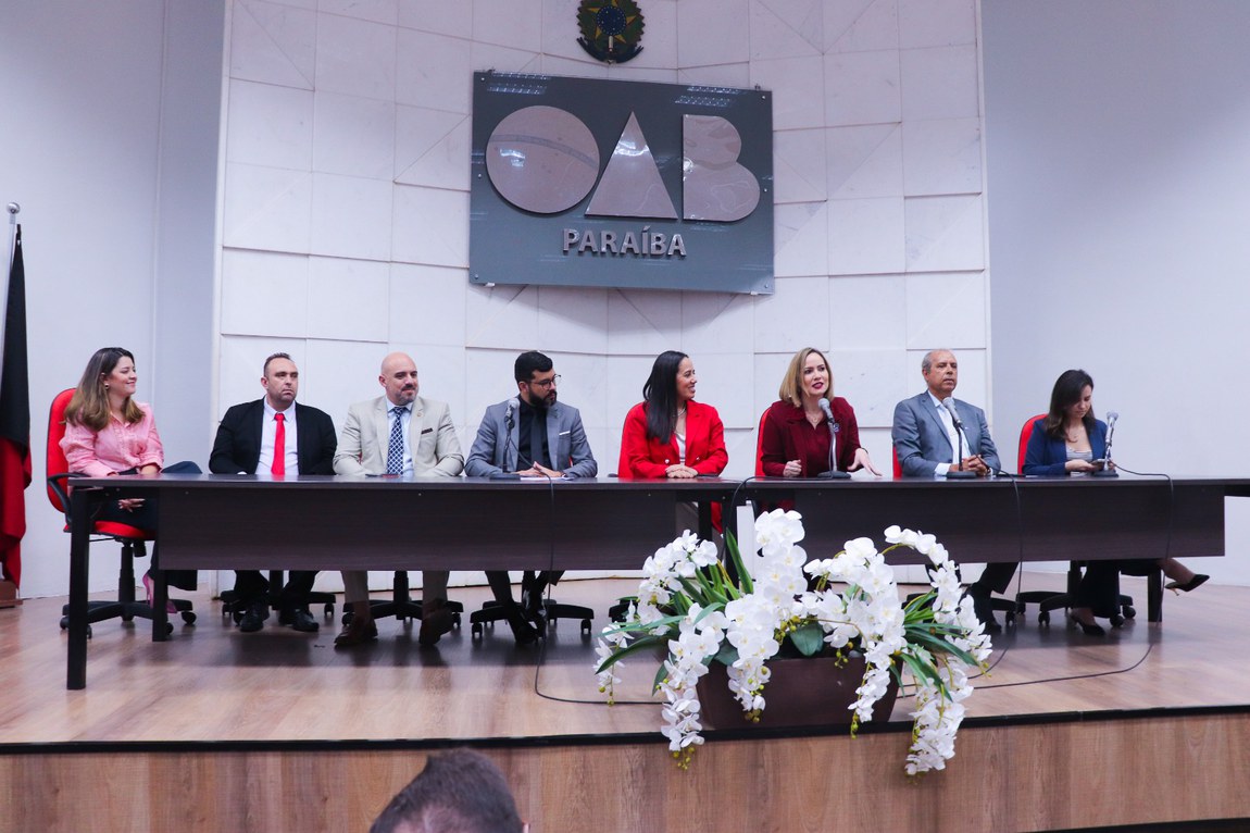 A estreia do projeto ocorreu na sede da OAB Paraíba.