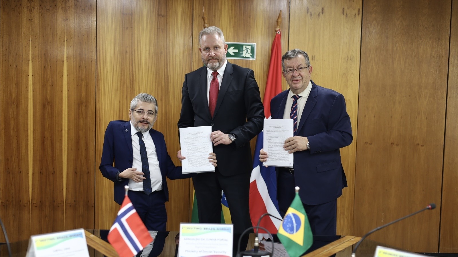 Brasil e Noruega avançam para a fase final do Acordo Previdenciário
