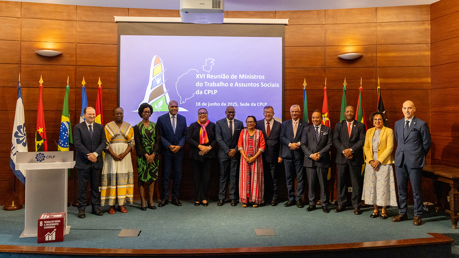 MPS participa da XVI Reunião dos Ministros da Comunidade dos Países de Língua Portuguesa