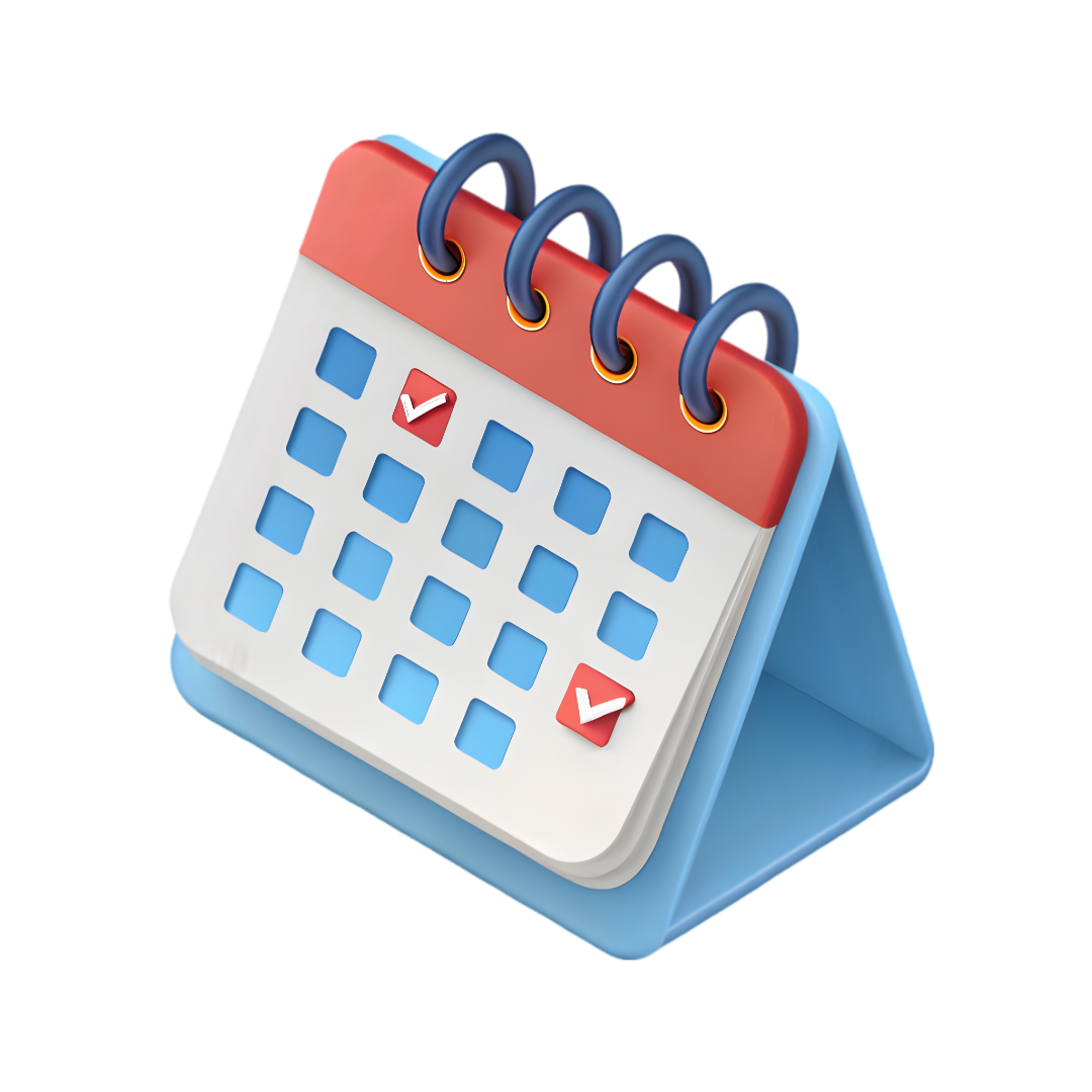 Calendário 3D