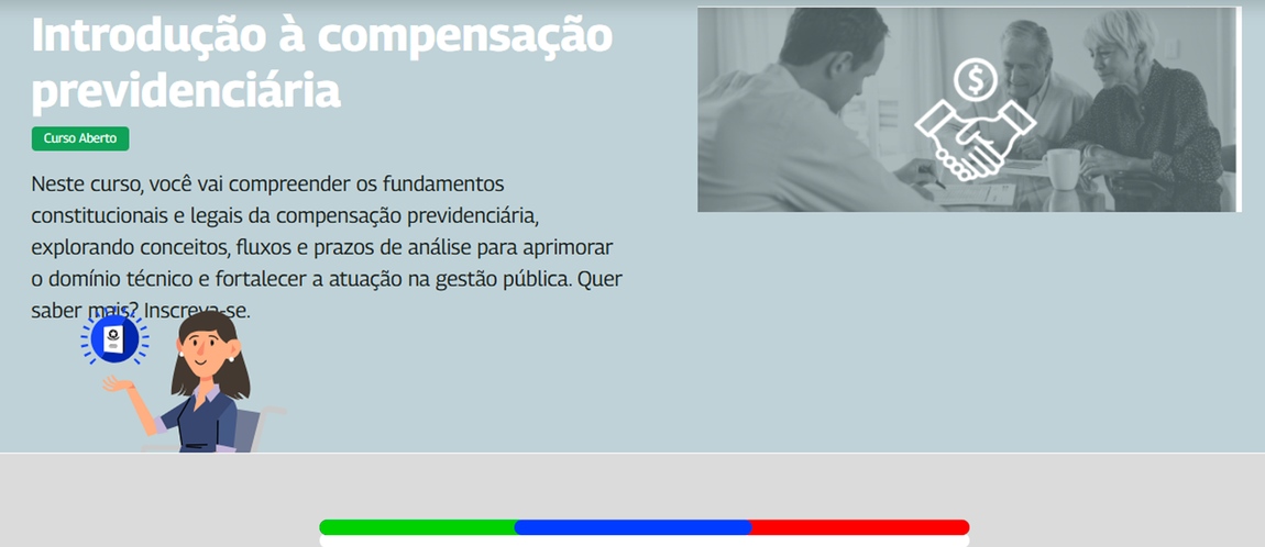 MPS oferece curso gratuito de Introdução à Compensação Previdenciária