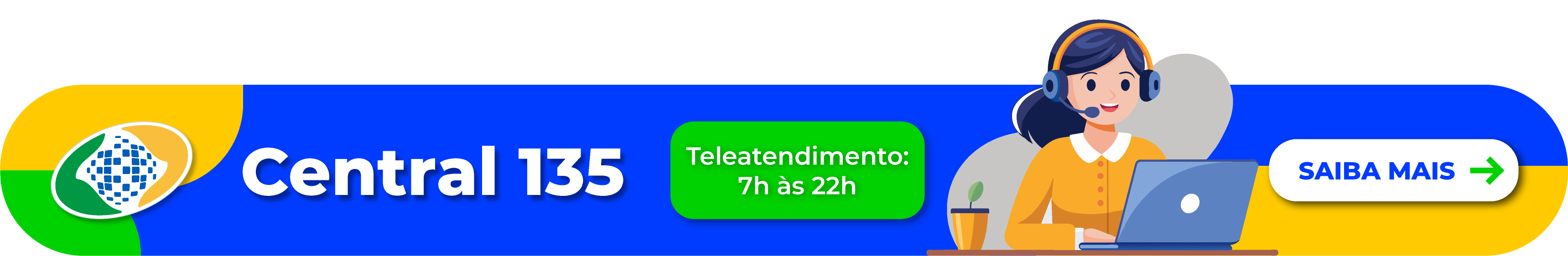 Central 135 - Clique para saber mais