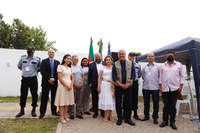 Ministro Onyx e presidente Oliveira Inauguram agência do INSS em Tapes (RS)