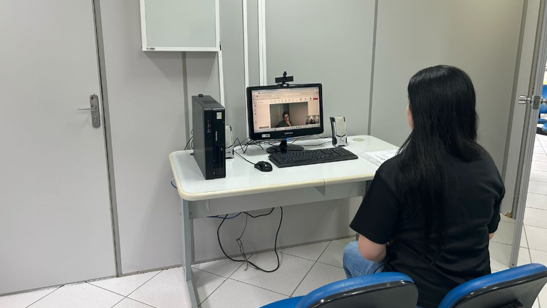 Atendimento por perícia conectada