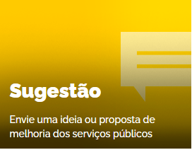 Escolha esta opção se você tiver uma ideia ou proposta de melhoria na prestação dos serviços e deseja compartilhar com a PRF.