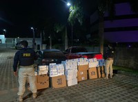 PRF apreende mais de 21 mil maços de cigarros contrabandeados no Acre