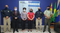 Superintendente da PRF no Acre recebe visita da governadora do Departamento do Pando na Bolívia