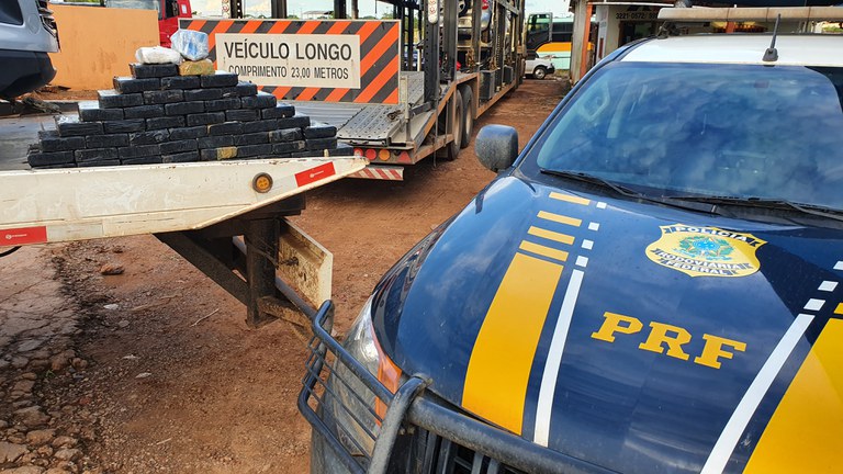 No Acre, PRF apreende 55 kg de cocaína pura