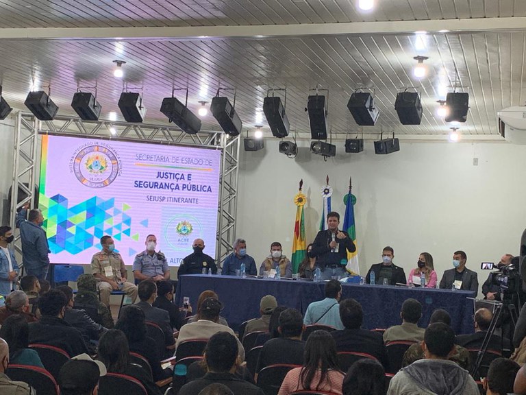 Superintendente da PRF participa da segunda edição do Programa Sejusp Itinerante