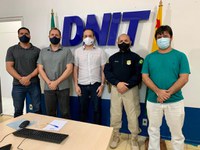 Superintendente regional da PRF reforça parceria em reunião na sede do DNIT