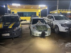 Em menos de 24 horas a PRF no acre faz duas apreensões de drogas neste final de semana