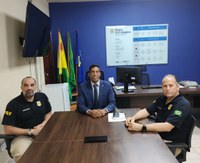 PRF do Acre recebe visita do Procurador da República
