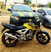 Moto adulterada é apreendida em Rio Branco-AC