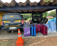 Polícia Rodoviária Federal apreende mercadorias vindas da fronteira