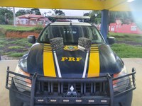 8,5 kg de cocaína são apreendidos pela PRF na manhã de hoje