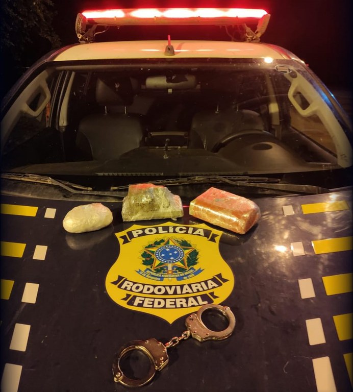 PRF apreende drogas em Rio Branco/AC