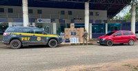 PRF apreende mais de 11.000 maçoes de cigarro no Acre