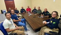 Nova Superintendente da PRF no Acre realiza reunião com gestores da Instituição
