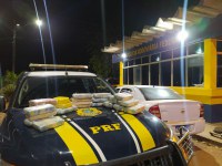 PRF apreende 27,446 Kg de drogas na BR-364, em Rio Branco/AC