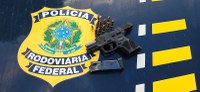PRF APREENDE ARMA DE FOGO EM RIO BRANCO - AC