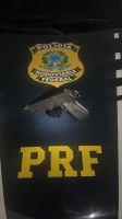 PRF apreende pistola calibre 9 mm e prende homem no Acre