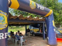 PRF realiza ações educativas e divulga novo aplicativo oficial da instituição durante a Semana Nacional de Trânsito 2023 no Acre