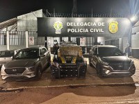 Em 3 (três) ocorrências, PRF no Acre apreende mais de 100kg de drogas, prende 9 e apreende 4 veículos