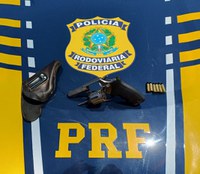 PRF prende homem com arma de fogo na BR-317