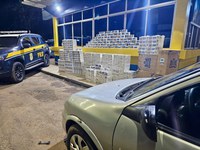 PRF apreende grande quantidade de cigarros contrabandeados em Rio Branco
