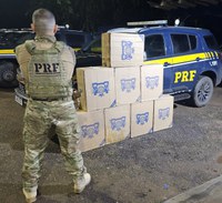 PRF apreende mais 4 mil maços de cigarros e soma 12.500 em menos de 24 horas no Acre