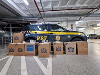 PRF apreende grande quantidade de cigarros contrabandeados em Senador Guiomard/AC