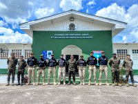 PRF participa de visita institucional no 61º Batalhão de Infantaria de Selva, em Cruzeiro do Sul