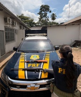 PRF apreende armas de fogo e detém dois homens durante fiscalização na AC-40 em Rio Branco (AC)