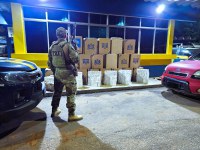 PRF Acre realiza apreensão de cigarros contrabandeados na BR-317