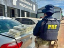 PRF apreende mais de 15 kg de skunk escondidos dentro de caixa de som na BR-317