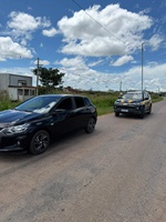 PRF recupera veículo com registro de roubo durante patrulhamento na BR-364