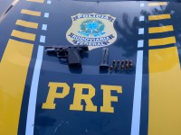 PRF prende homem por porte ilegal de arma de fogo em Pilar/AL