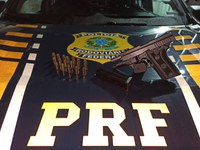 PRF prende homem por porte ilegal de arma em São Miguel dos Campos/AL