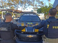 Operação conjunta com o Canil da PM Arapiraca prendem dois homens por porte ilegal de arma em São Sebastião/AL