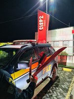 PRF e PM prendem dupla suspeita de roubo em Porto Real do Colégio