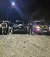 Operação conjunta da PRF, DENARC e BPRV resulta em apreensão de mais de 10kg de droga