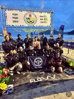 PRF/AL participa da prova de Triathlon UB515 Ultraman Brasil, em Ubatuba/SP