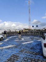 PRF ministra palestra para o 9° BPMAL, em Delmiro Gouveia/AL