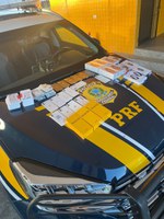 PRF apreende 53 unidades de eletrônicos sem nota fiscal, em Canapi/AL