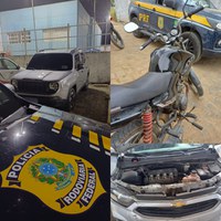 PRF recupera 03 veículos e prende suspeitos por receptação e adulteração de sinal identificador durante o feriadão em Alagoas